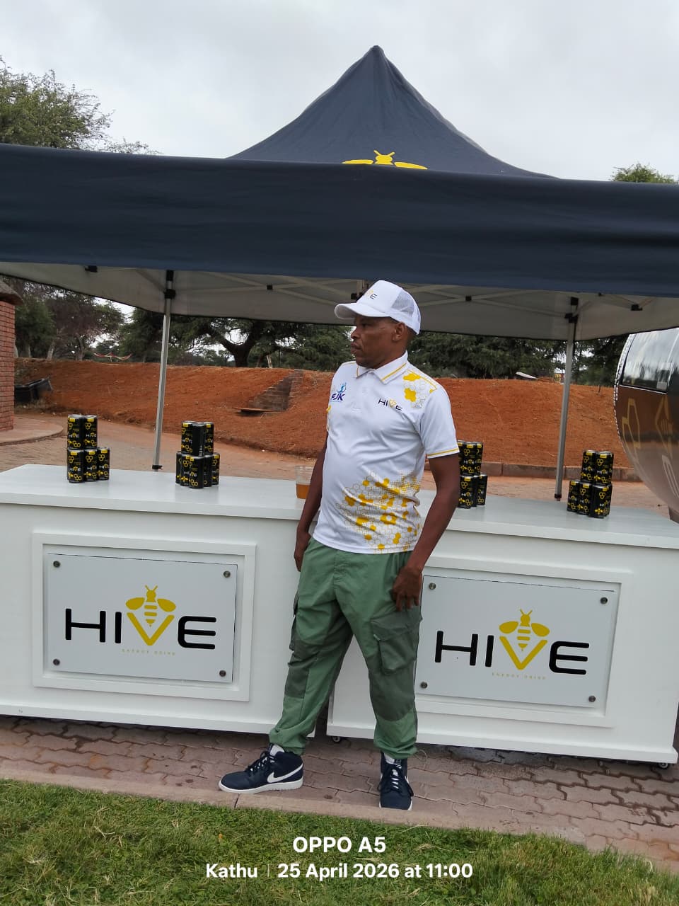 Branded uniform & stand