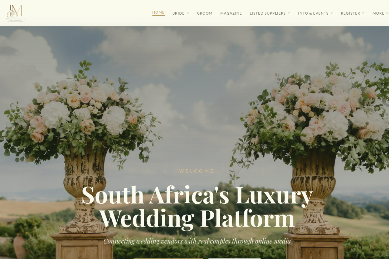 Ivory Muse website preview