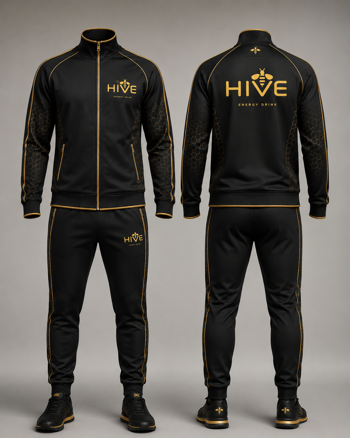 Tracksuit front & back